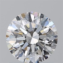 Diament szlif okrągły, 0.96ct, SI2, F, GIA 7538296305